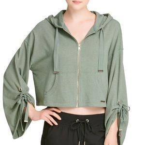 Donna Karan Jackets & Coats - Donna Karen Zip Jacket with Hoodie Size M Donna Karan Jackets & Coats - Donna Karen Zip Jacket with Hoodie Size M